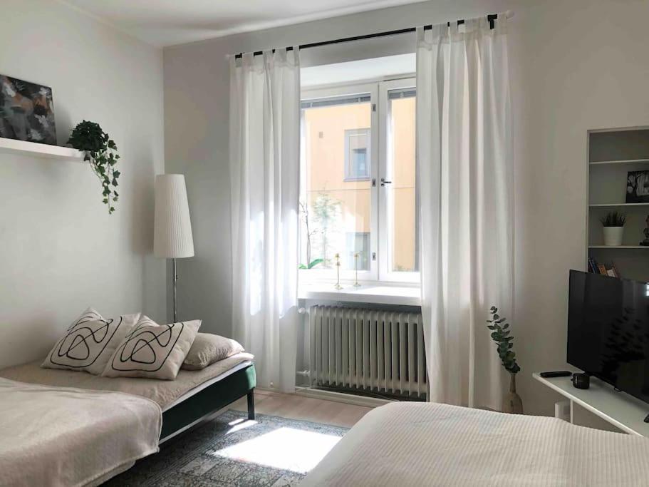 Modern And Bright Studio With Top Location Helsínquia Exterior foto